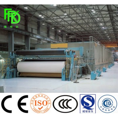 2400mm A4 Paper Machine Copy Paper Making Machine White Waste Paper Recycled